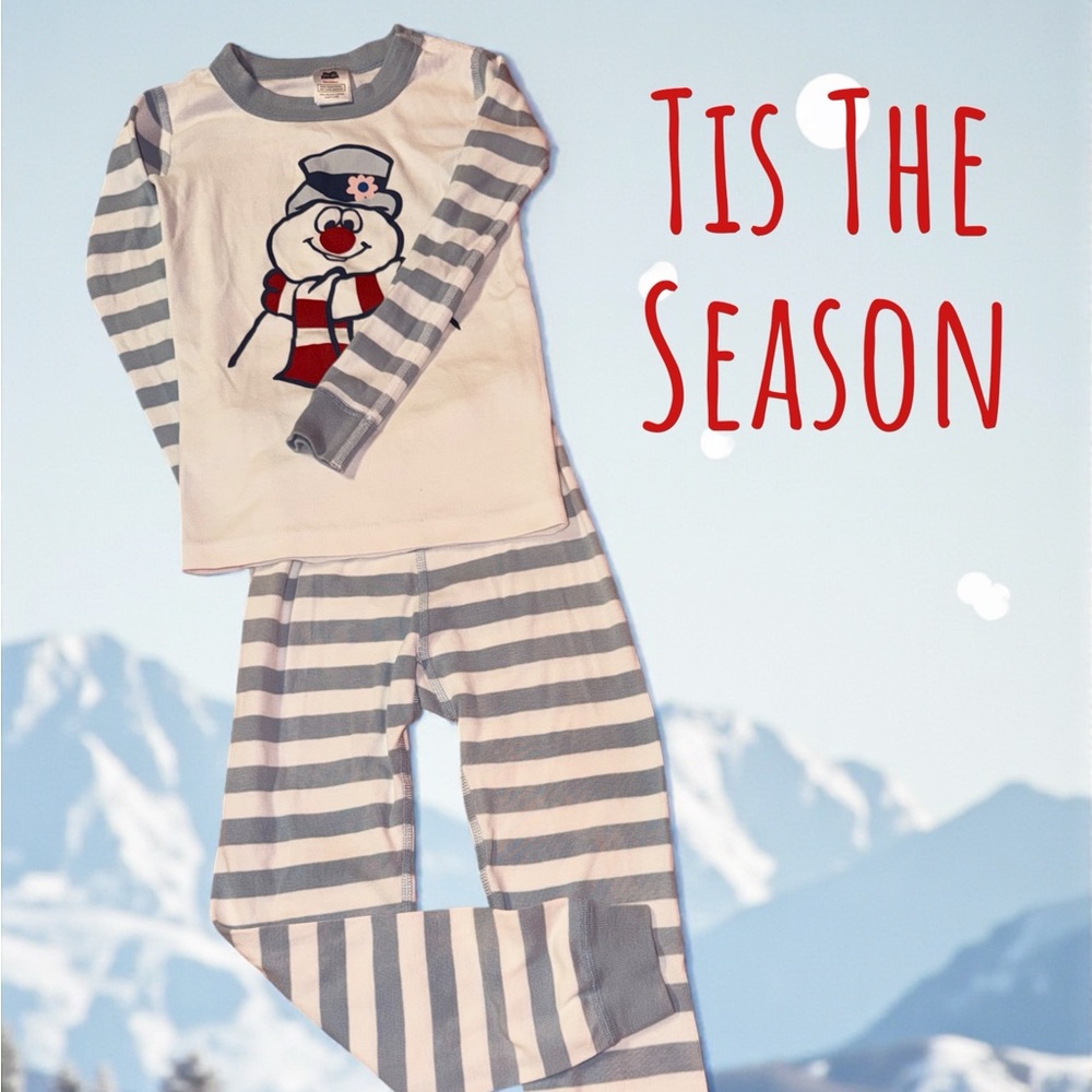 Hanna Anderson Holiday PJ set size 6